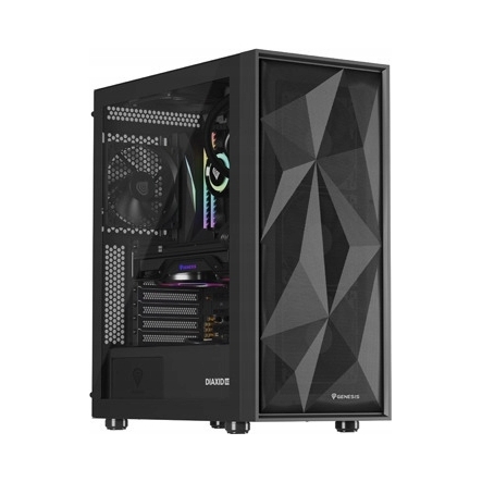 Počítačová Skriňa Genesis Diaxid 605F čierna (NPC2046)
