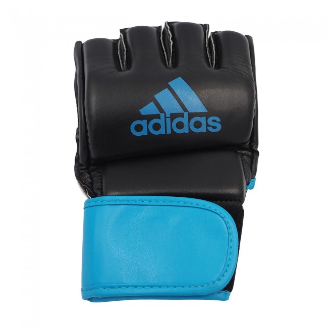 Tréninkové rukavice Adidas MMA/Grappling Černá/Modrá Velikost: L