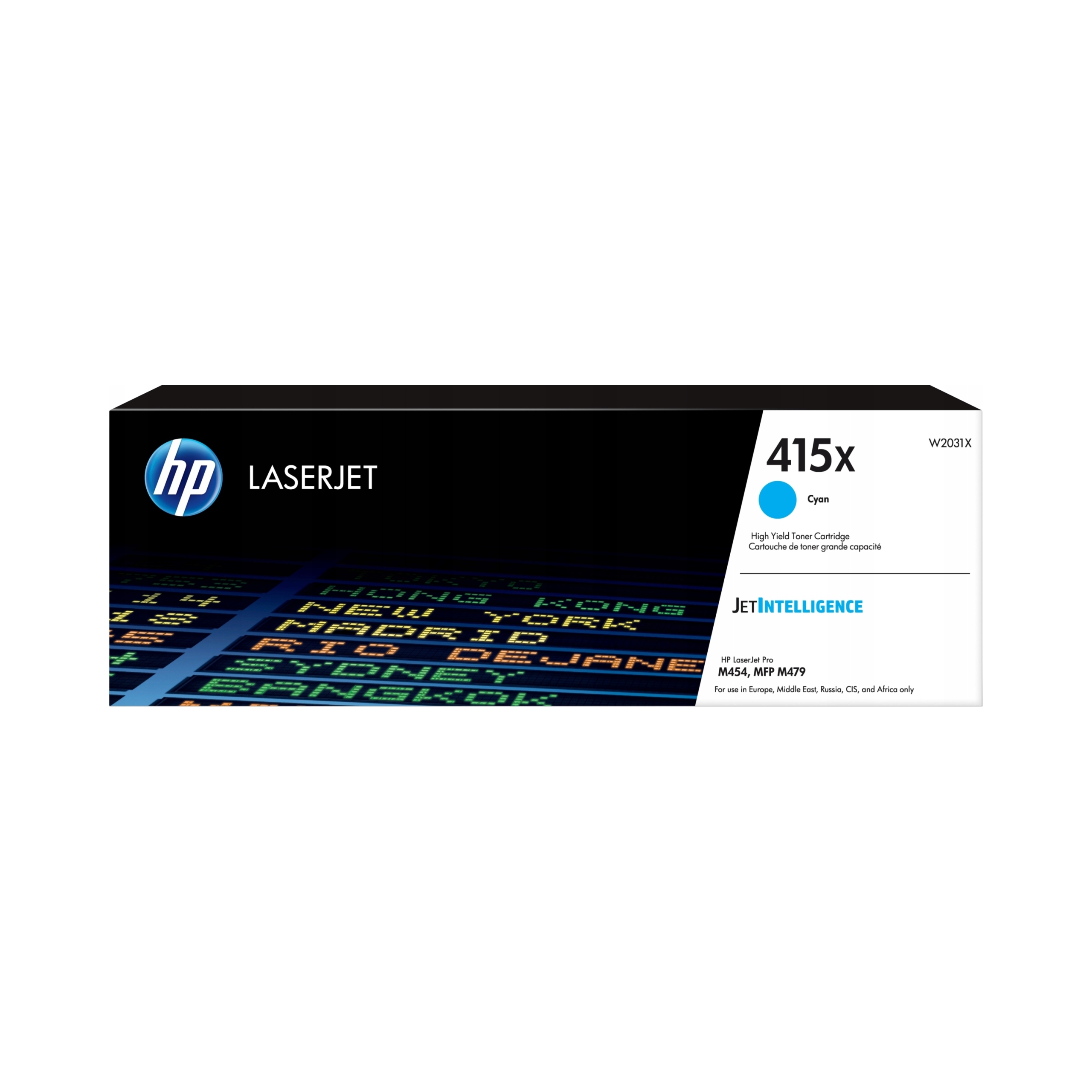 Hp 415X Azúrová (Cyan) Originálny Toner W2031X