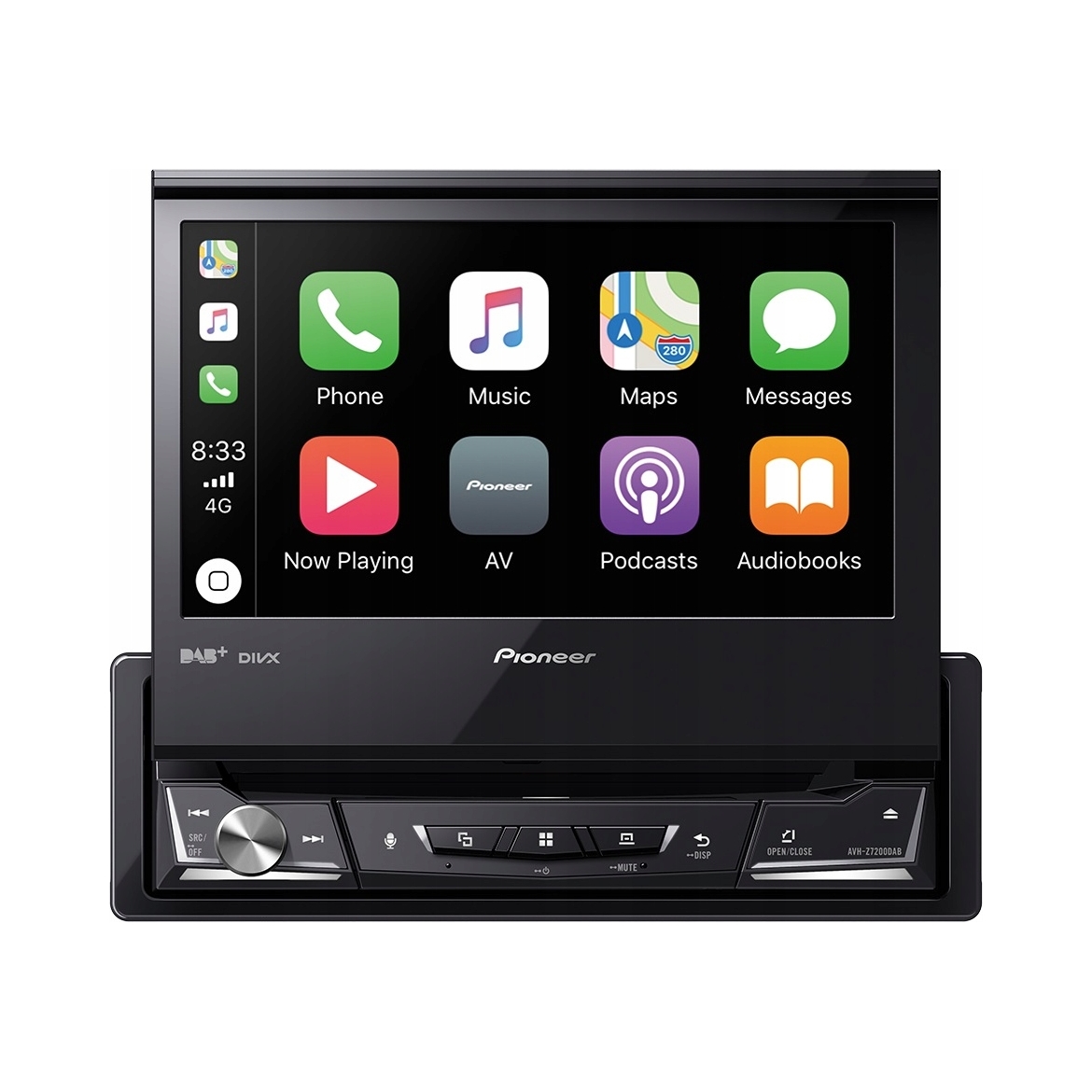 Automobilové rádio Pioneer AVH-Z7200DAB 6,8" DVD CD Usb Bluetooth 4x50W