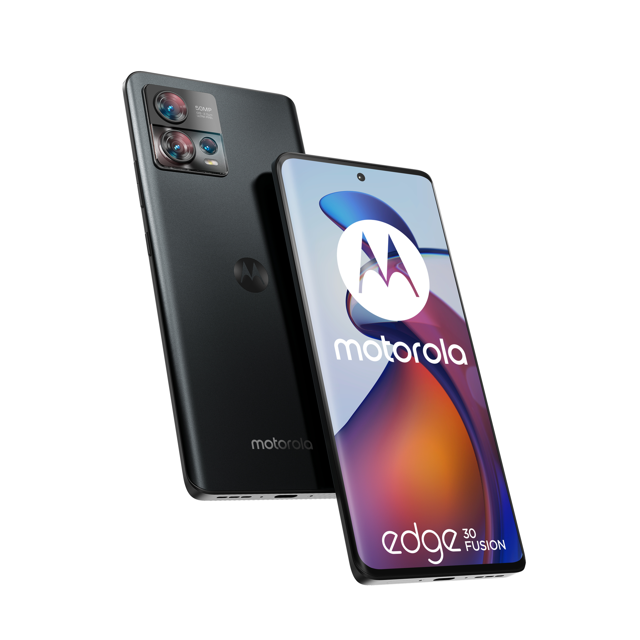 Смартфон Motorola Edge 30 Fusion 8 ГБ / 128 ГБ черный 6,55 