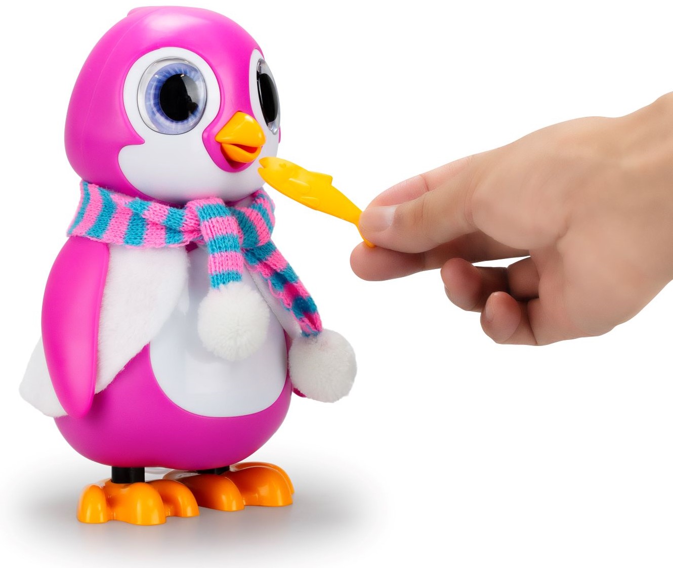 DUMEL ROBOT PINGWIN INTERAKTYWNA ZABAWKA OKAZUJE EMOCJE, ŚWIECĄCE SERCE EAN (GTIN) 4891813886518