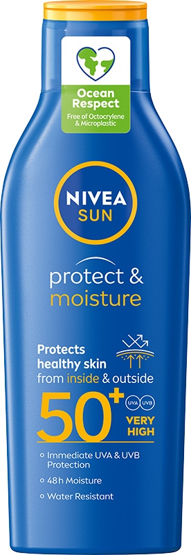 Nivea Sun Protect & Moisture Hydratační balzám na opalování Spf 50+,