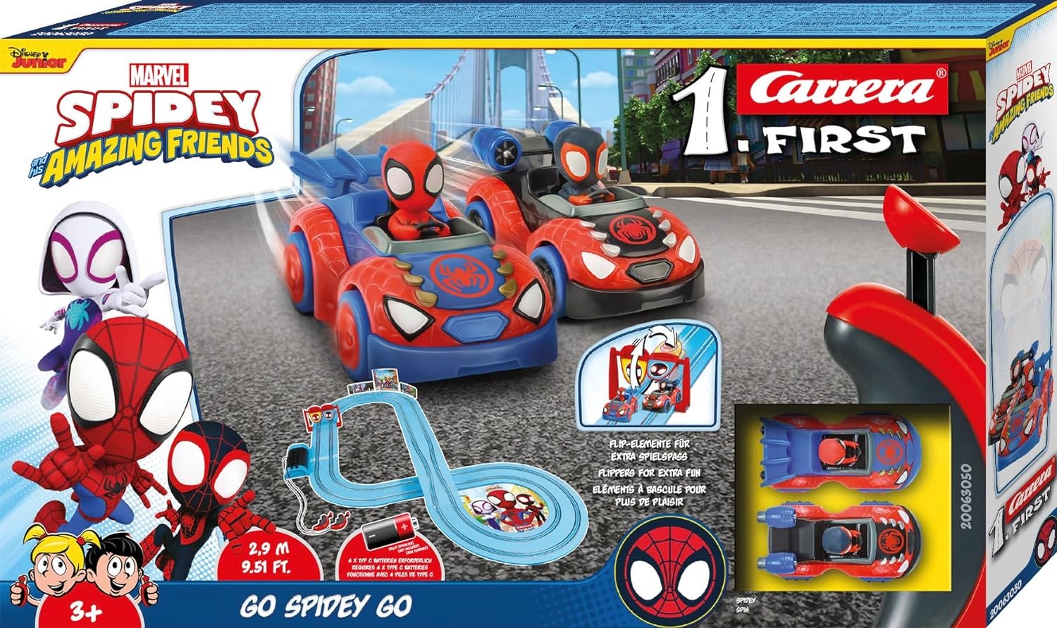 Tor Carrera Spidey - It's Spidey Time! 2,4m