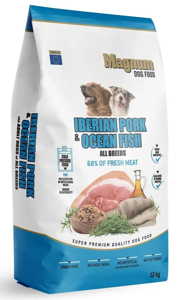 Levně Magnum Iberian Pork & Ocean Fish All Breed 12 kg
