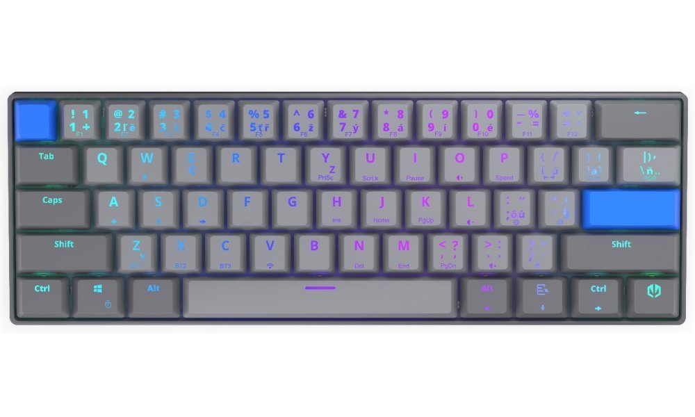 Kompaktní bezdrátová mechanická klávesnice Thock V2 Cz