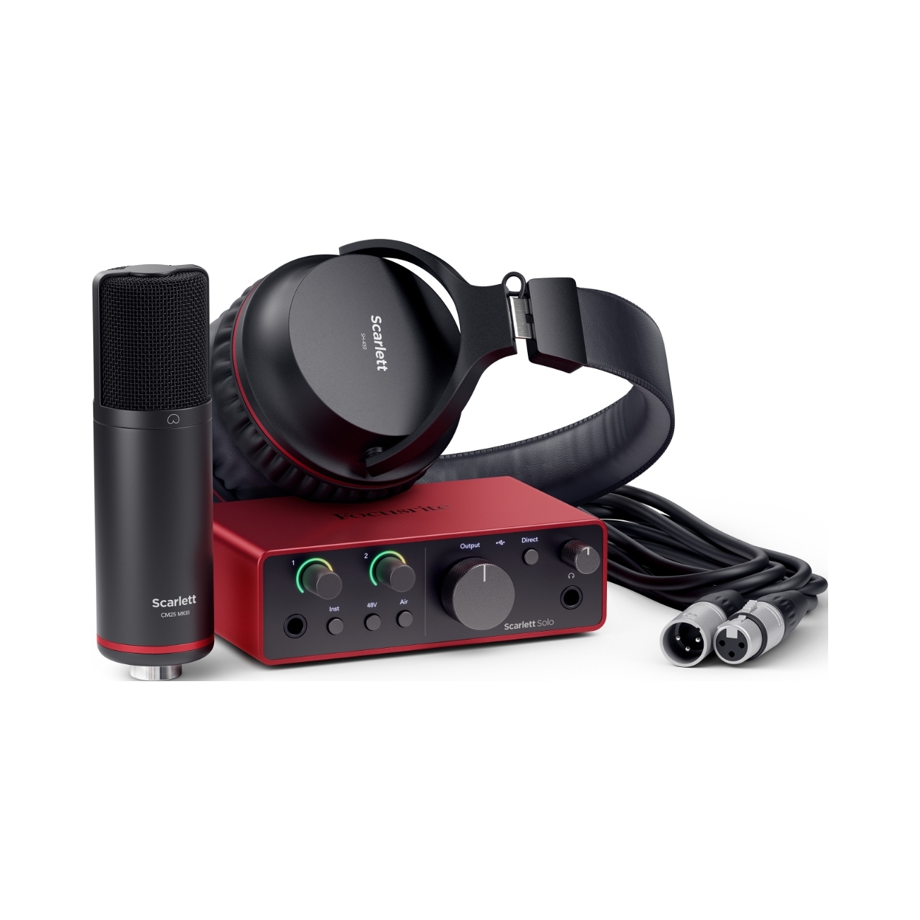 Focusrite Scarlett Solo Studio 4th Gen – zestaw nagraniowy