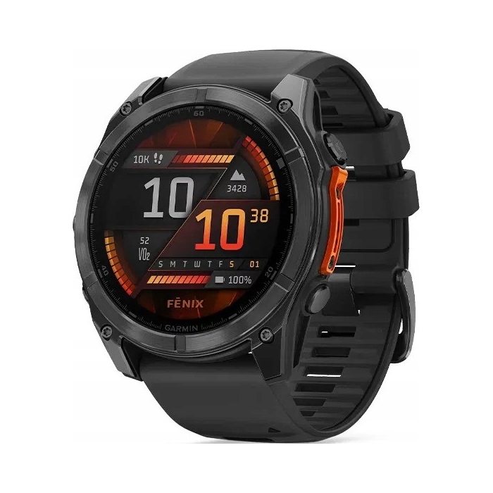 Športové hodinky Smartwatch Garmin Fenix 8 Amoled 51mm sivé