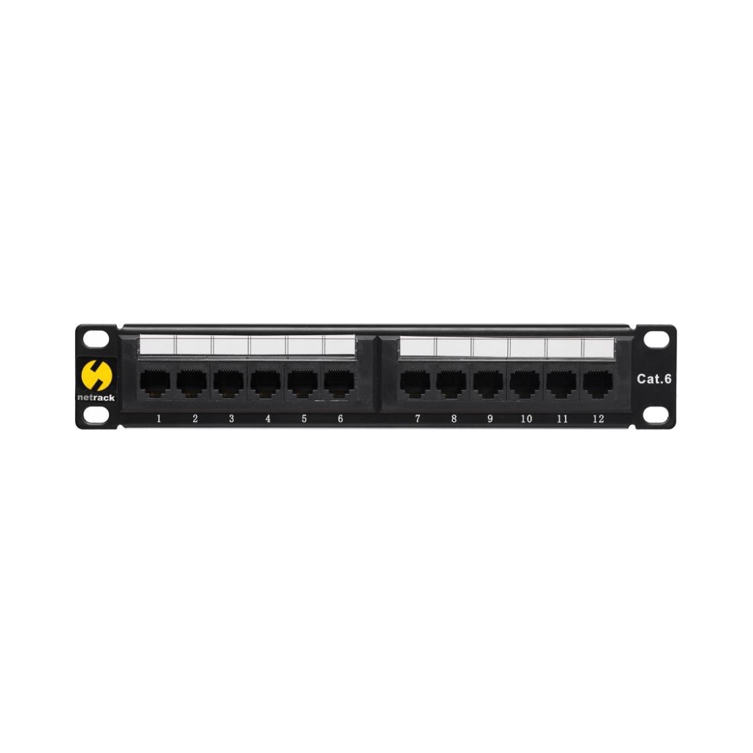 Patch panel Rack Netrack 104-19 24 portů