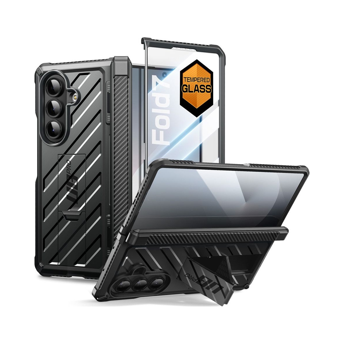 Supcase Unicorn Beetle Pro Galaxy z Fold 7 Black Supcase