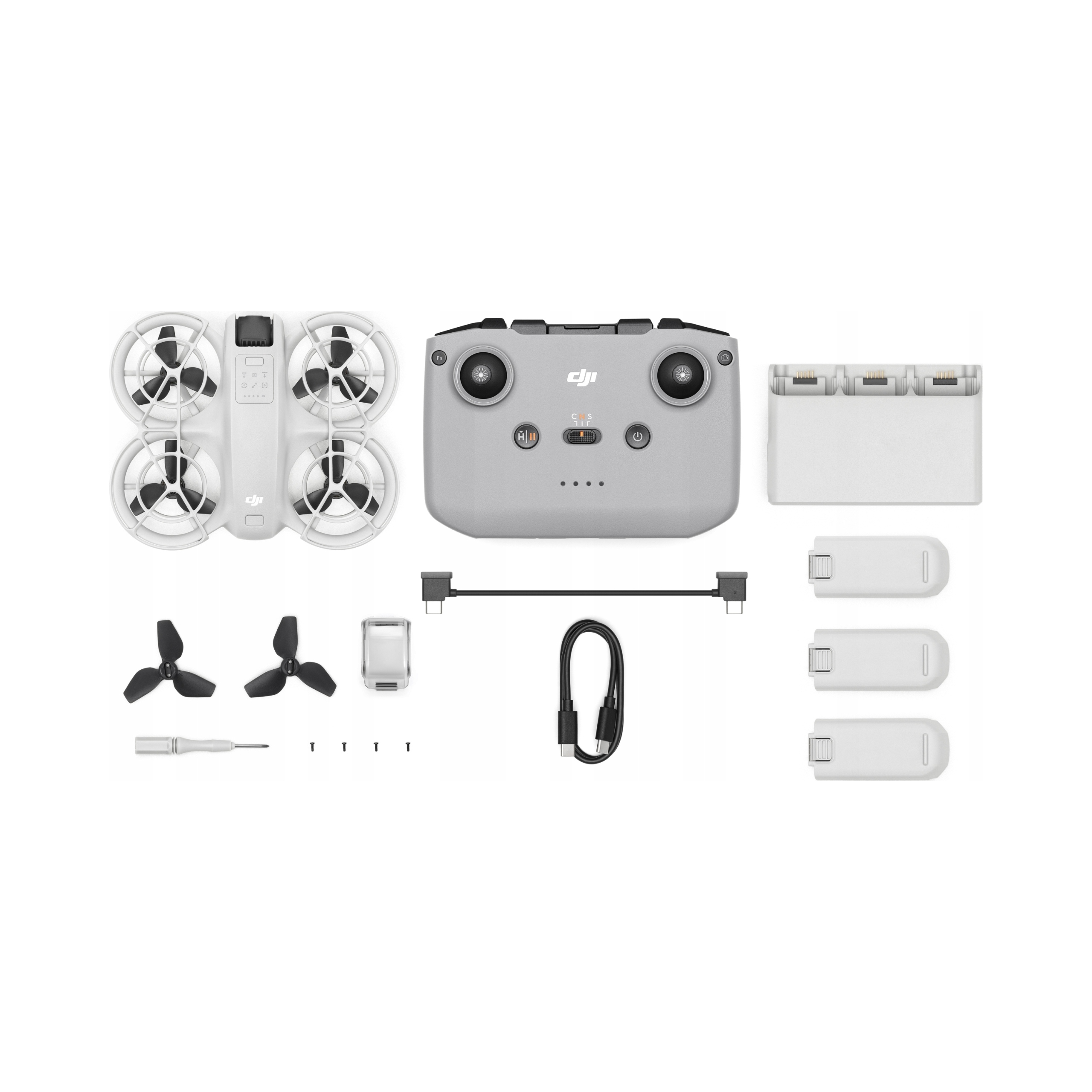 Dron Dji Neo Fly More Combo nagrywanie w 4K/30fps trzy baterie w zestawie