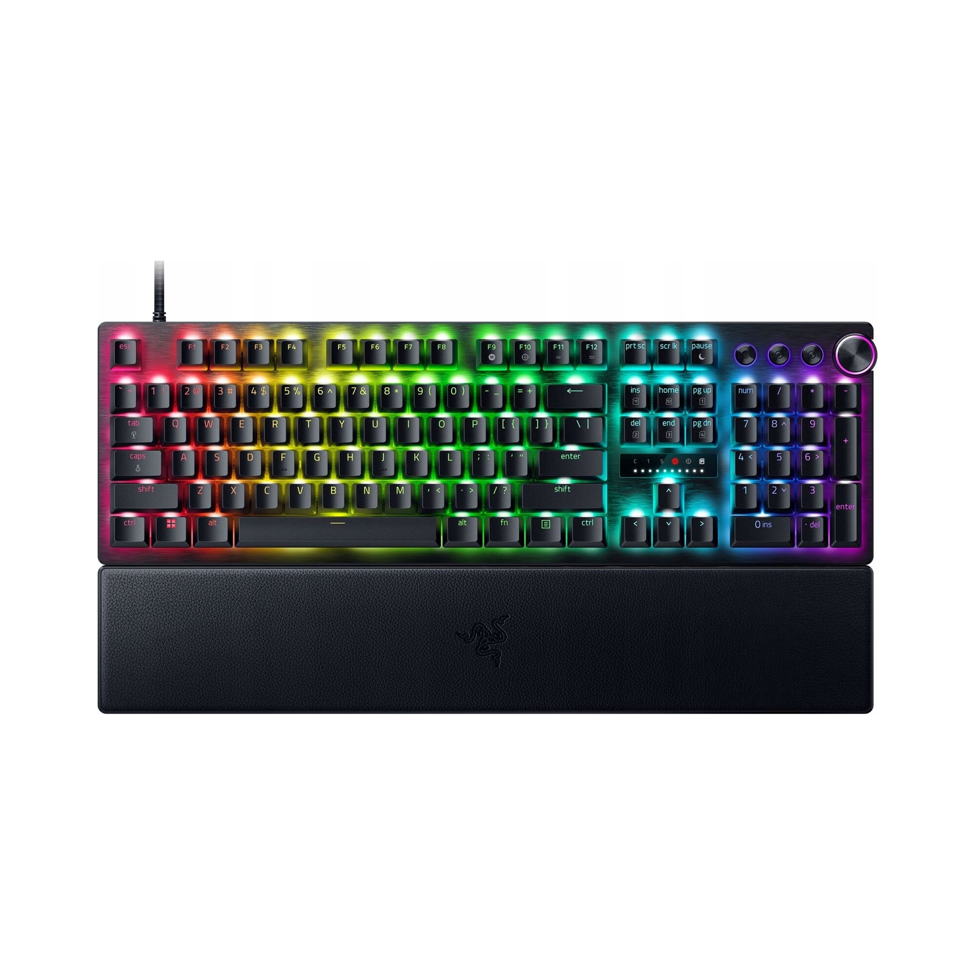 RAZER Klawiatura Gamingowa Przewodowa Huntsman V3 Pro, układ US — 2