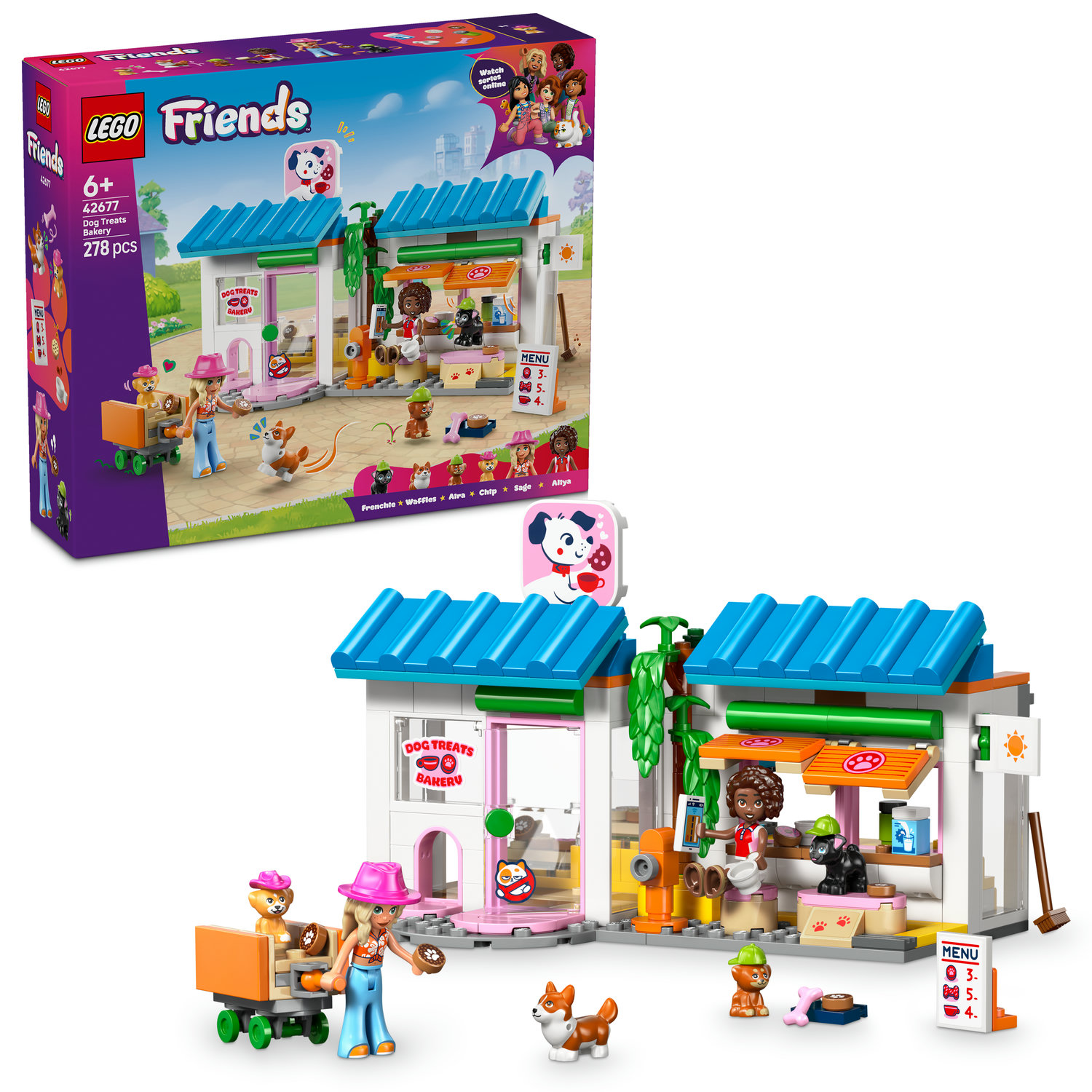 LEGO Friends 42677 Piekarnia z psimi przysmakami
