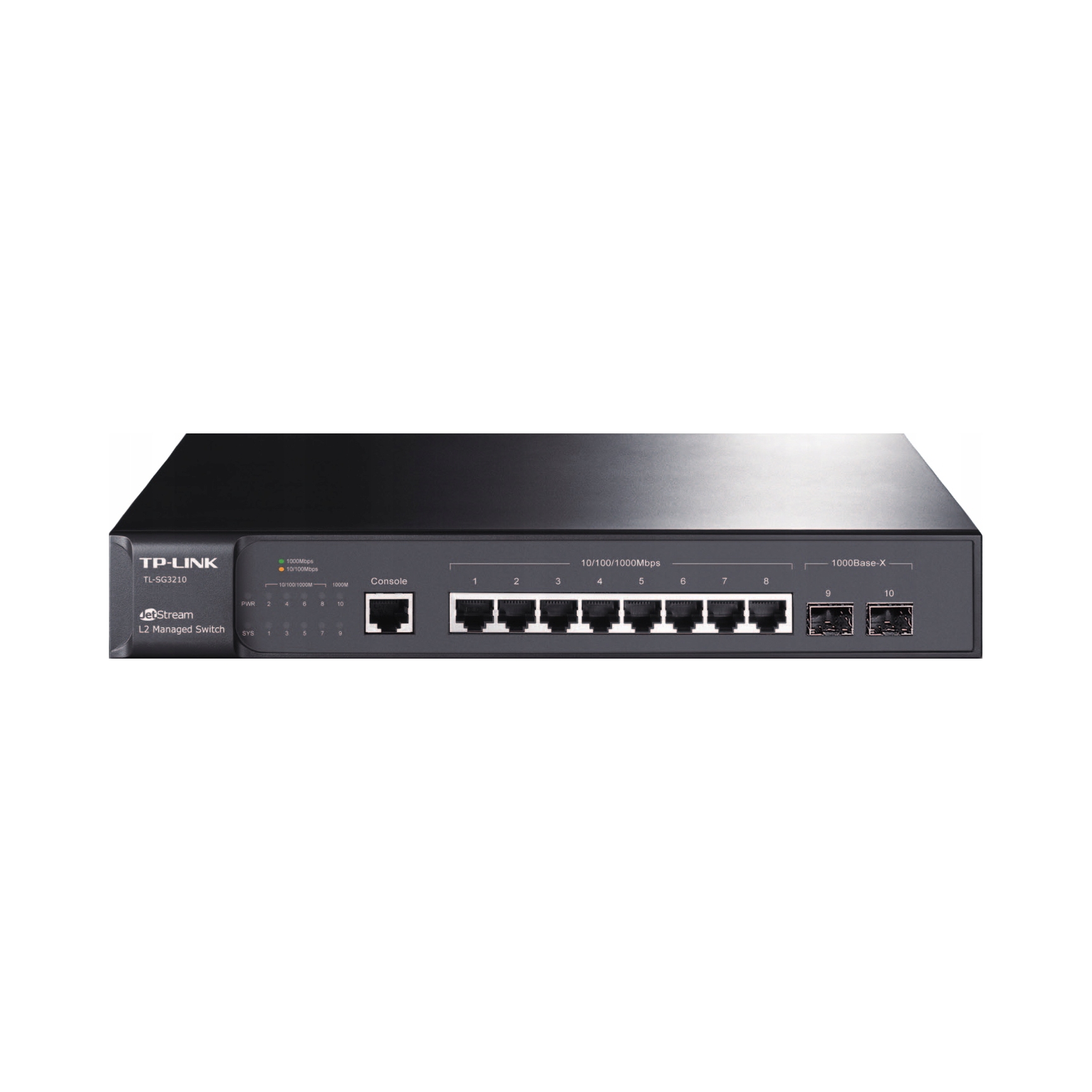 Switch riaditeľný TP-Link TL-SG3210 V3 JetStream L2+ 8x1GbE 2x1GbE Sfp
