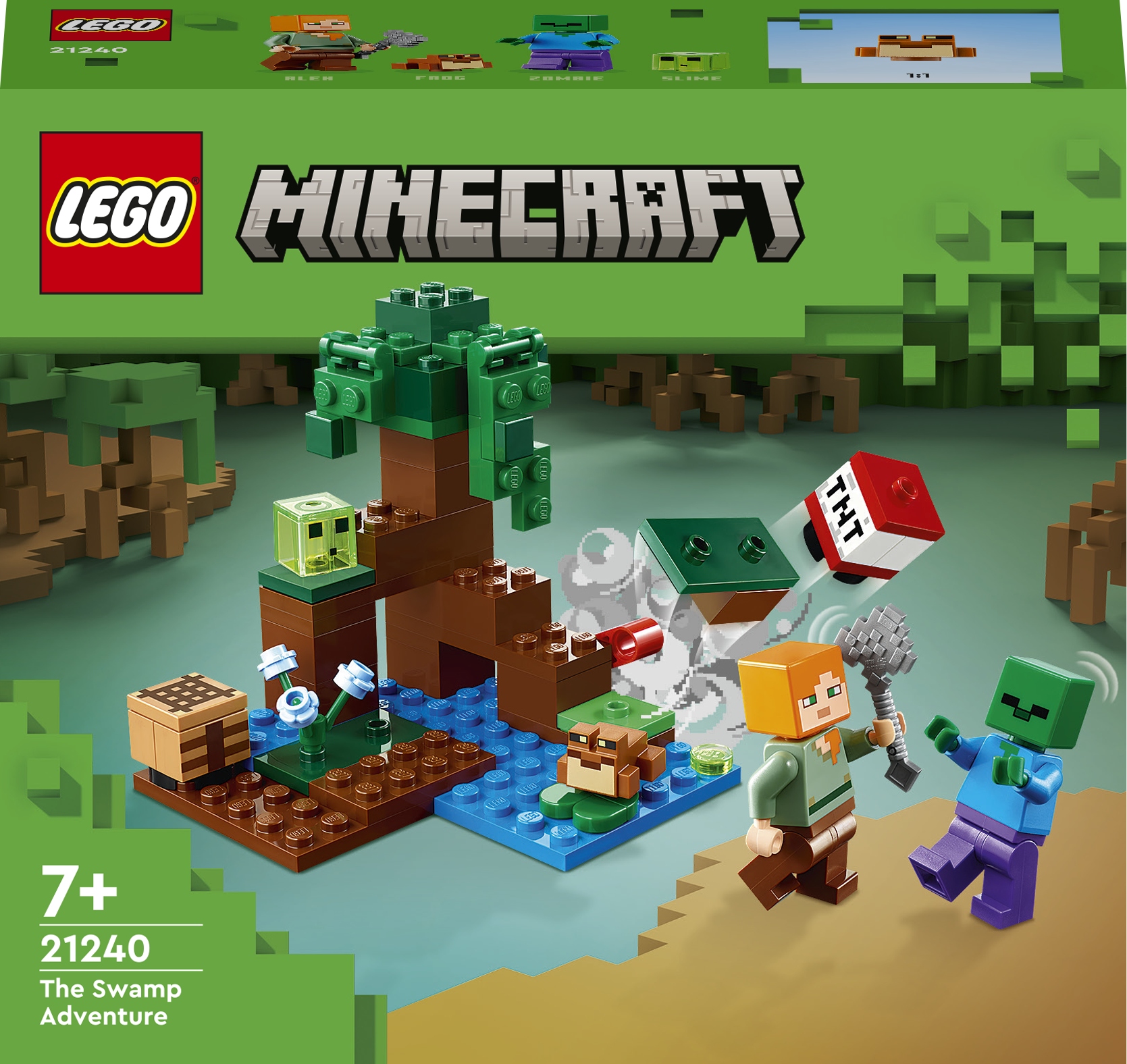 

Lego Minecraft Przygoda na mokradłach Alex Zombie