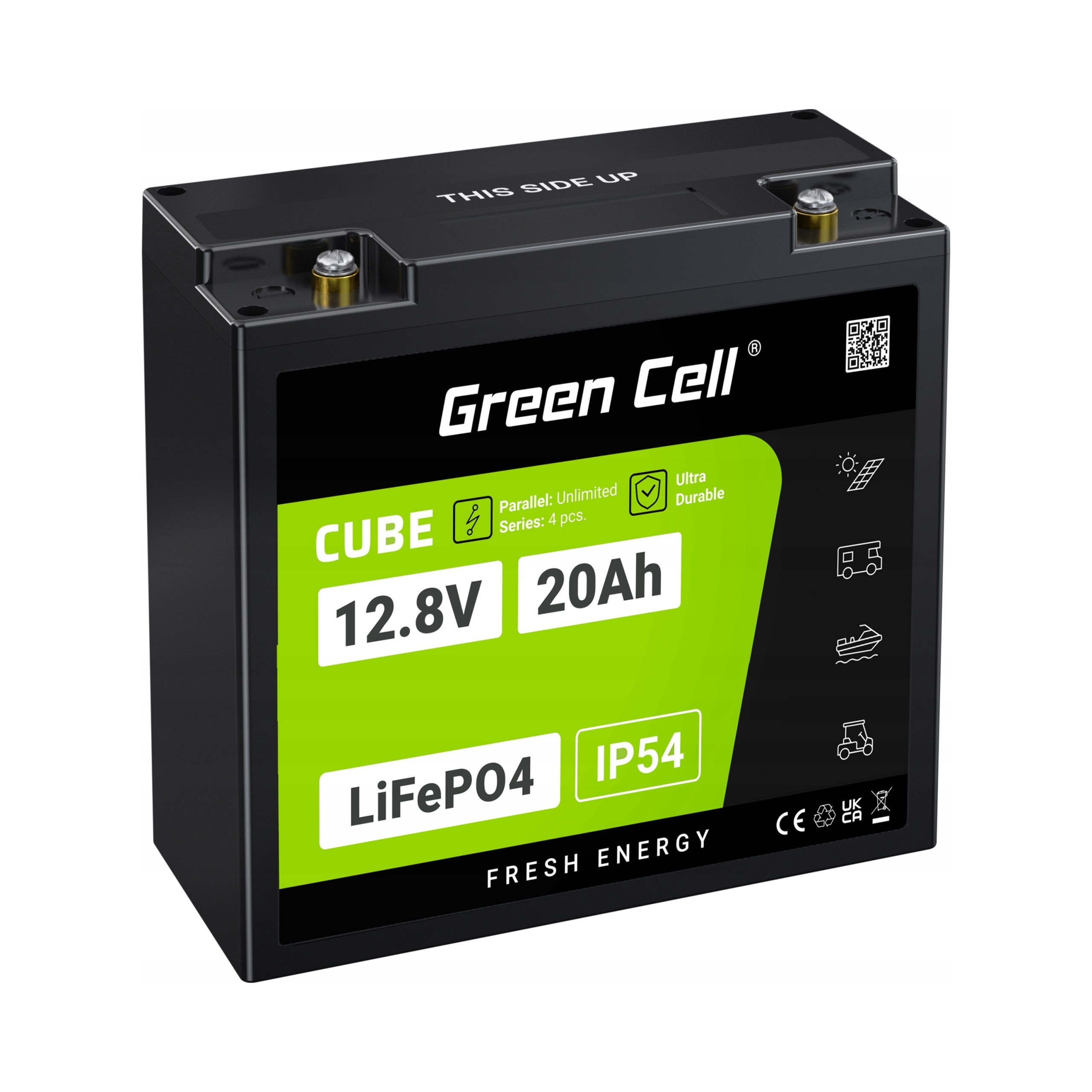 Batéria Cube LiFePO4 20Ah 12.8V 256Wh