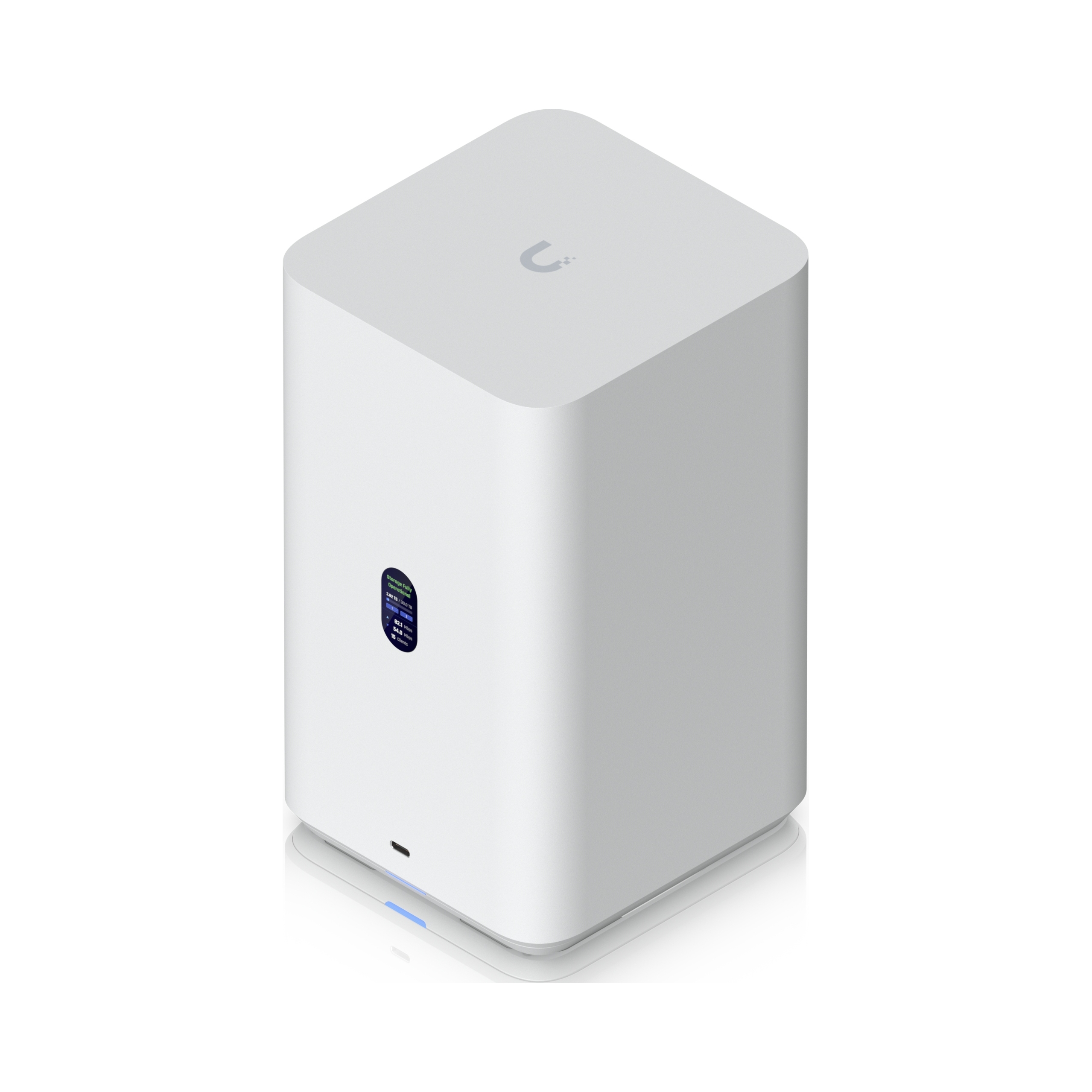 Souborový server Ubiquiti Unifi UNAS-2-W 2xHDD 3.5" 1xRJ45 2.5Gbps PoE Usb-c