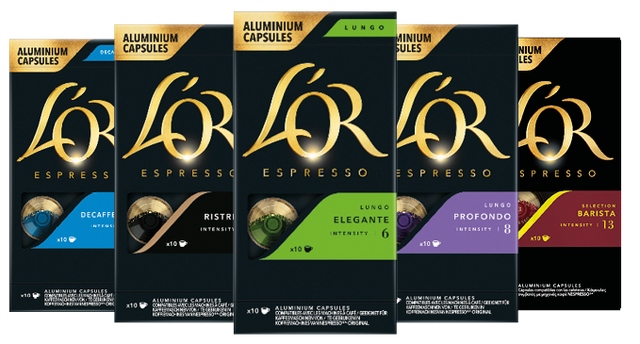 Levně L'or MixPack Essential s Decaffeinato 50ks kapslí kompatibilních s