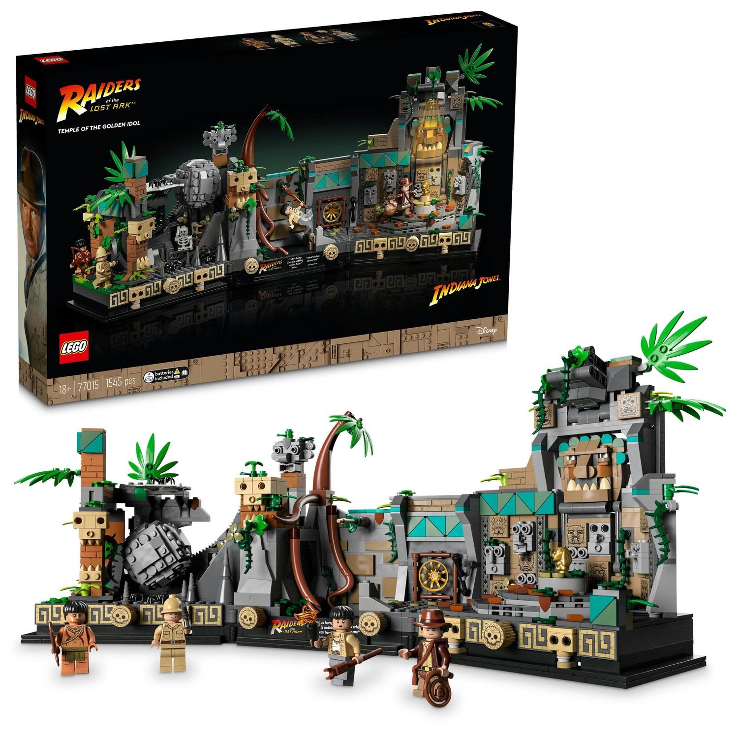 Lego Indiana Jones 77015 Chrám zlaté sošky