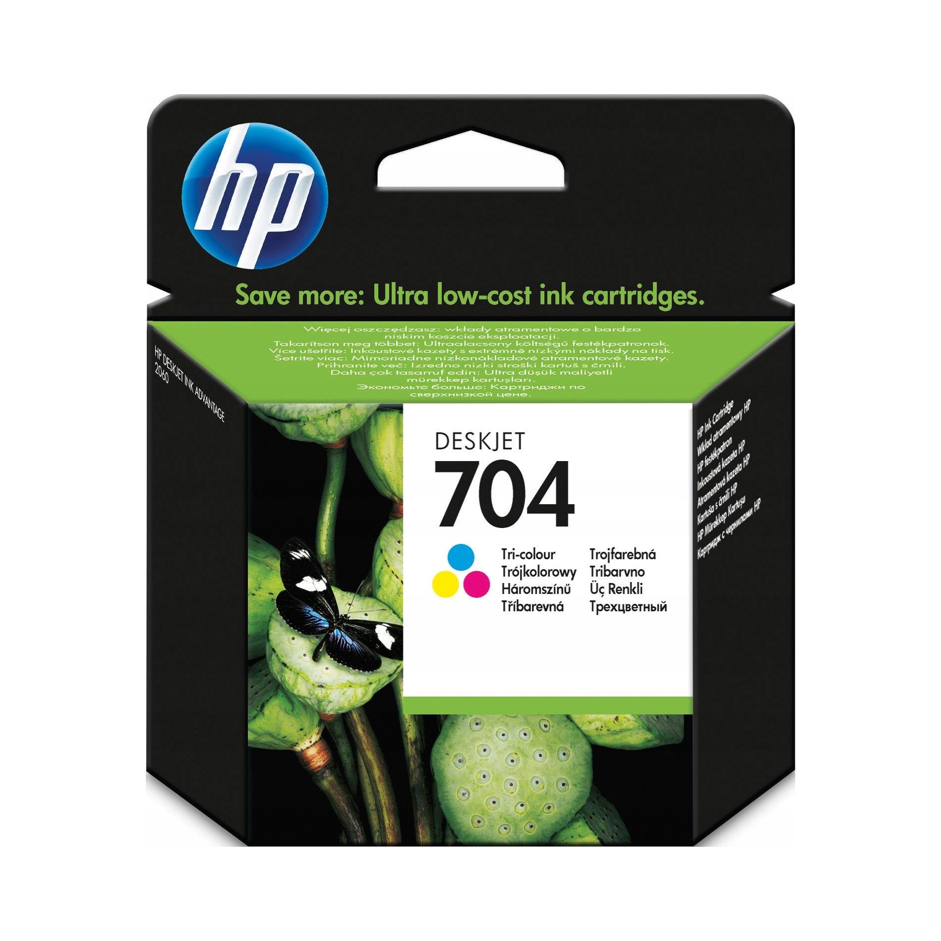 Hp inkoust 704 barva CN693AE Org