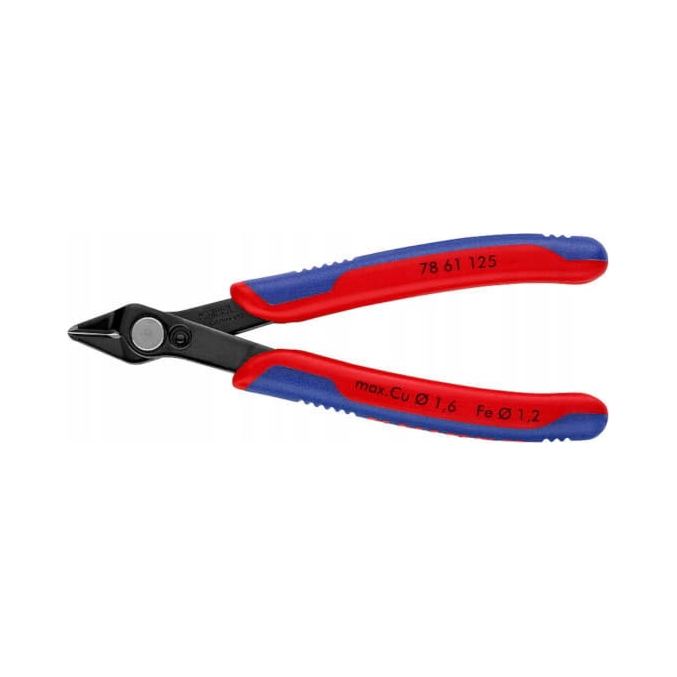 Boční štípací kleště pro elektroniku. SuperKnips tvar 6,125 mm Knipex