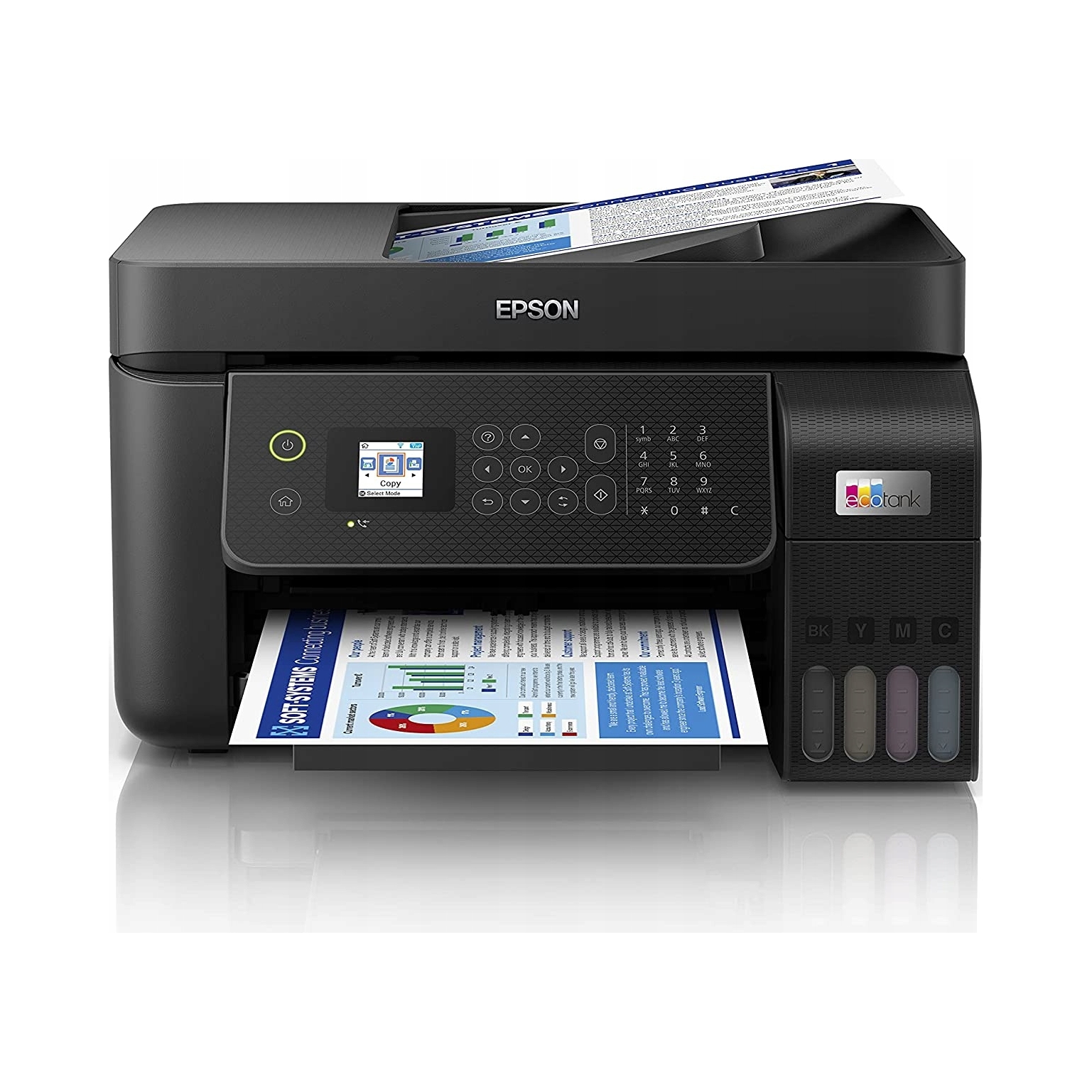Epson EcoTank ET-4800 multifunkčná atramentová tlačiareň, zásoba atramentu