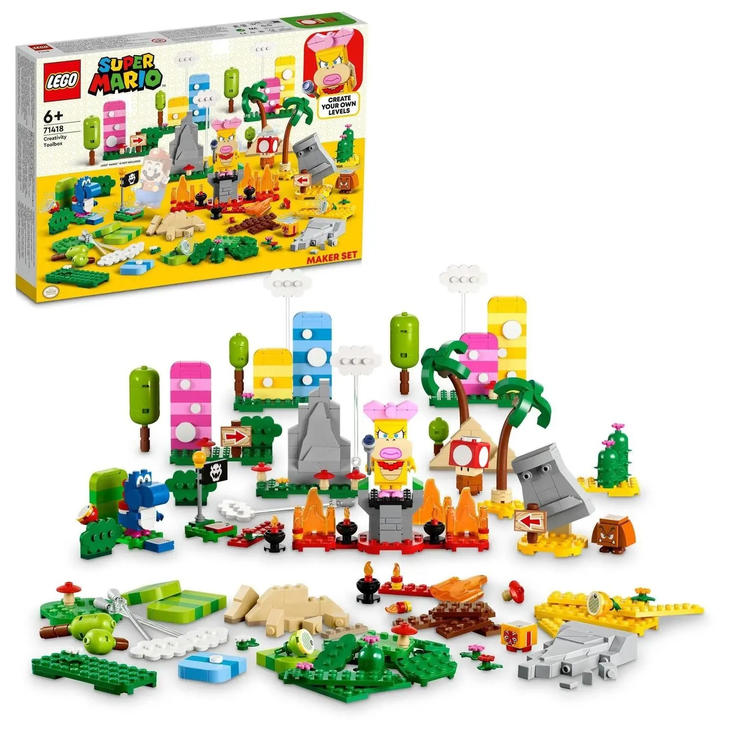 Lego Mario 71418 Kreativní bedýnka sada tvůrci