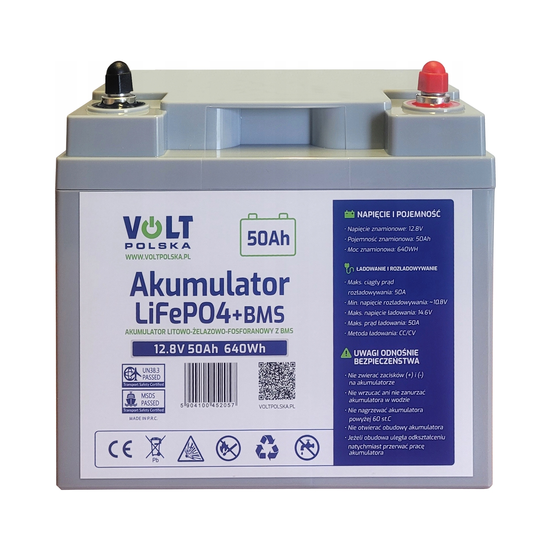 Akumulator Volt Polska 12 V 50 Ah