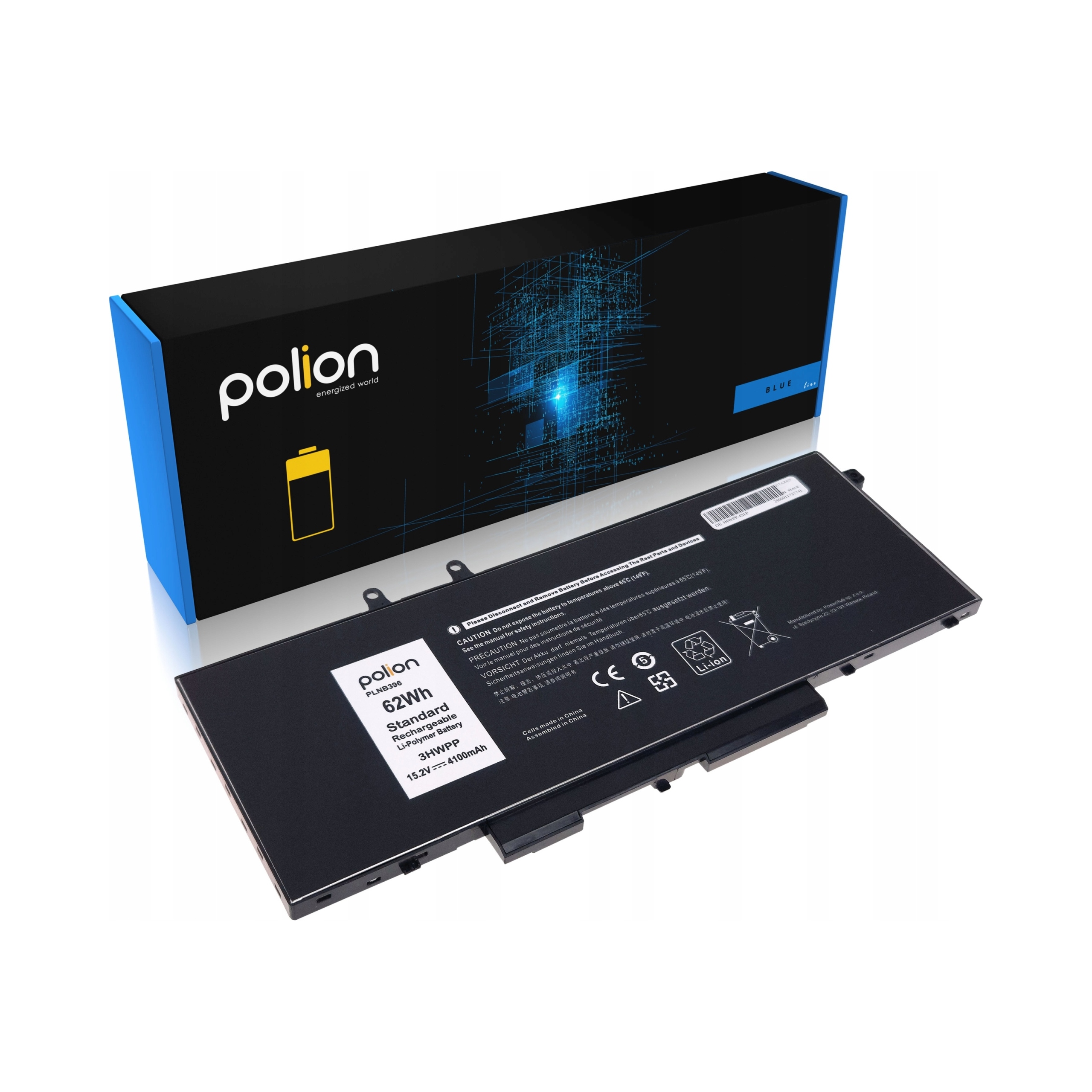 Batéria 3HWPP pre Dell Latitude 5401 5410 5411 5501 5511 Precision 3540