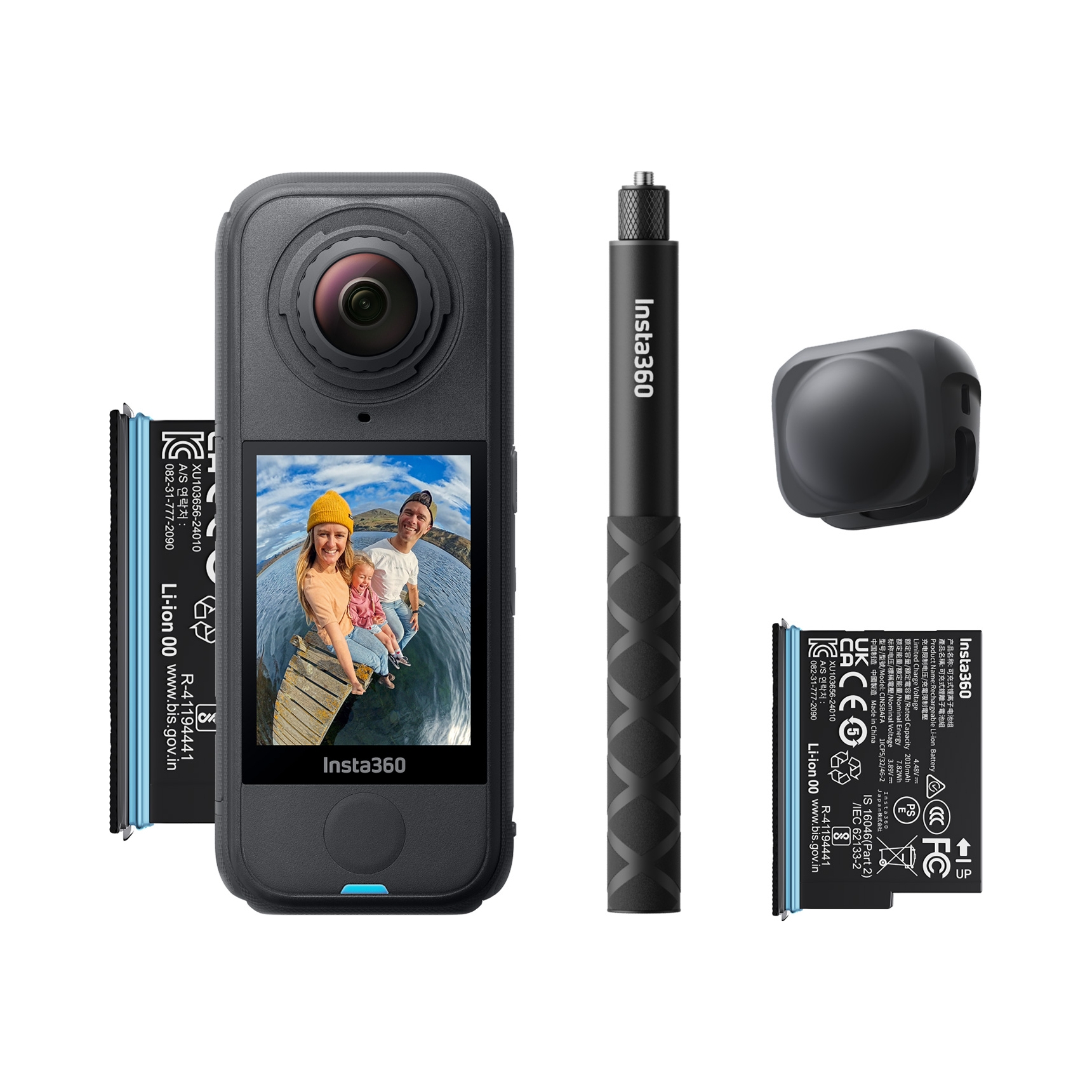 Sportovní kamera 4K Uhd Insta360 X4 Air Starter Bundle 360 8K/30 Fps Wi-Fi