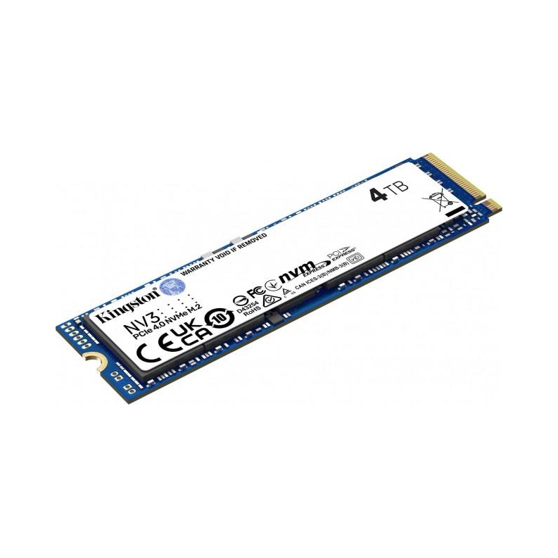 Ssd disk Kingston NV3 M.2 2280 PCIe 4.0x4 NVMe 4TB (6000/5000 MB/s)