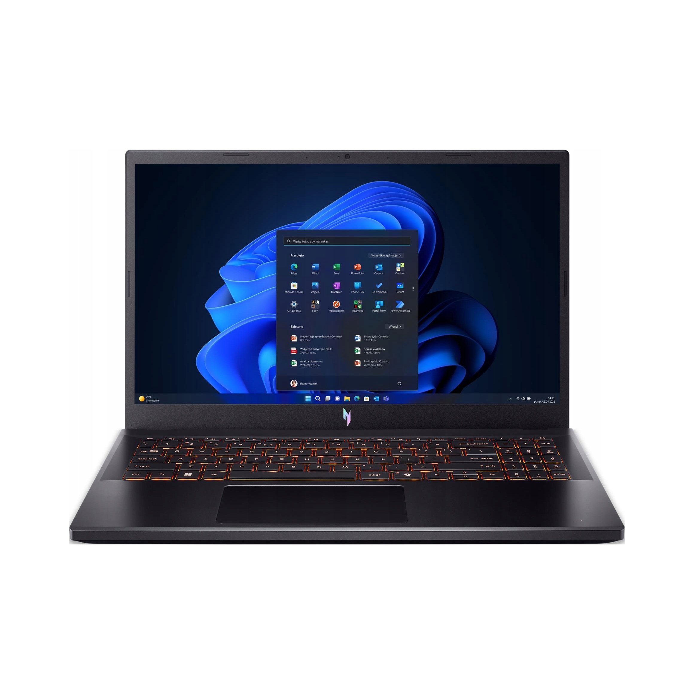 Laptop Acer Nitro V i9-13900H 32 Gb 512 Ssd RTX5060 165 Hz
