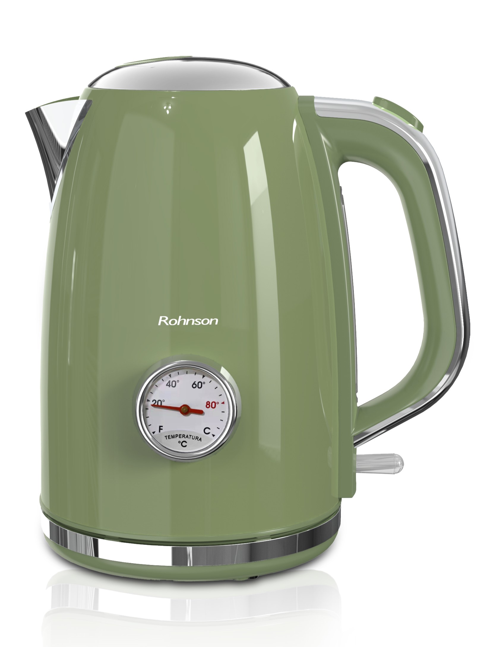 Rychlovarná konvice Rohnson R-7715 Nostalgie 2200 W 1,7 l zelená