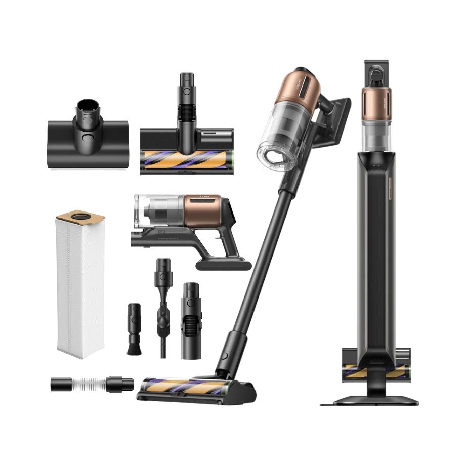 Tyčový vysavač bezdrátový vysavač Dreame Z20 Station černý 26000 Pa do 90 minut