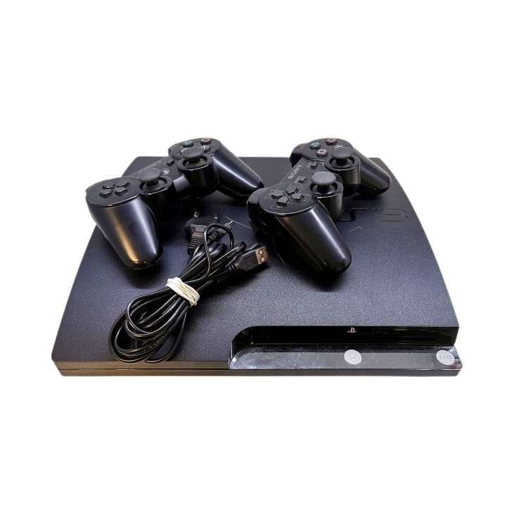 Konsola Sony Playstation 3 Slim 160 GB + 2 pady