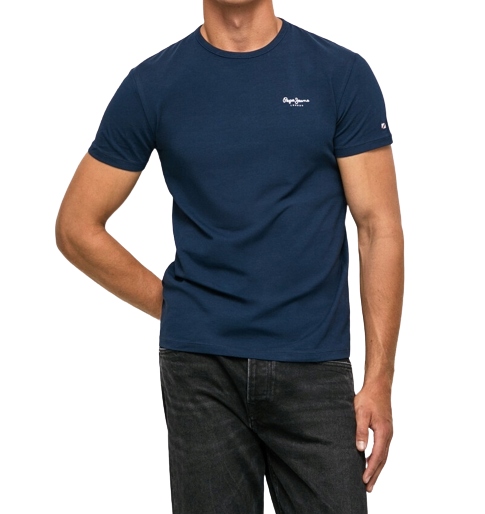 Pepe Jeans T-Shirt Męskie niebieski PM508212-roz L