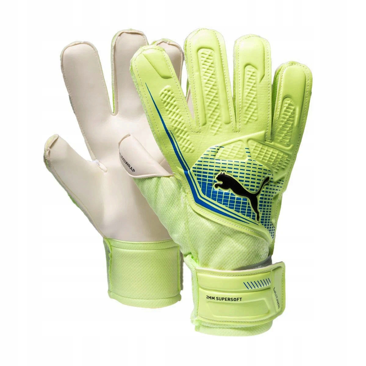 Rękawice bramkarskie Puma Ultra Play Rc żółte zielone rozmiar 9