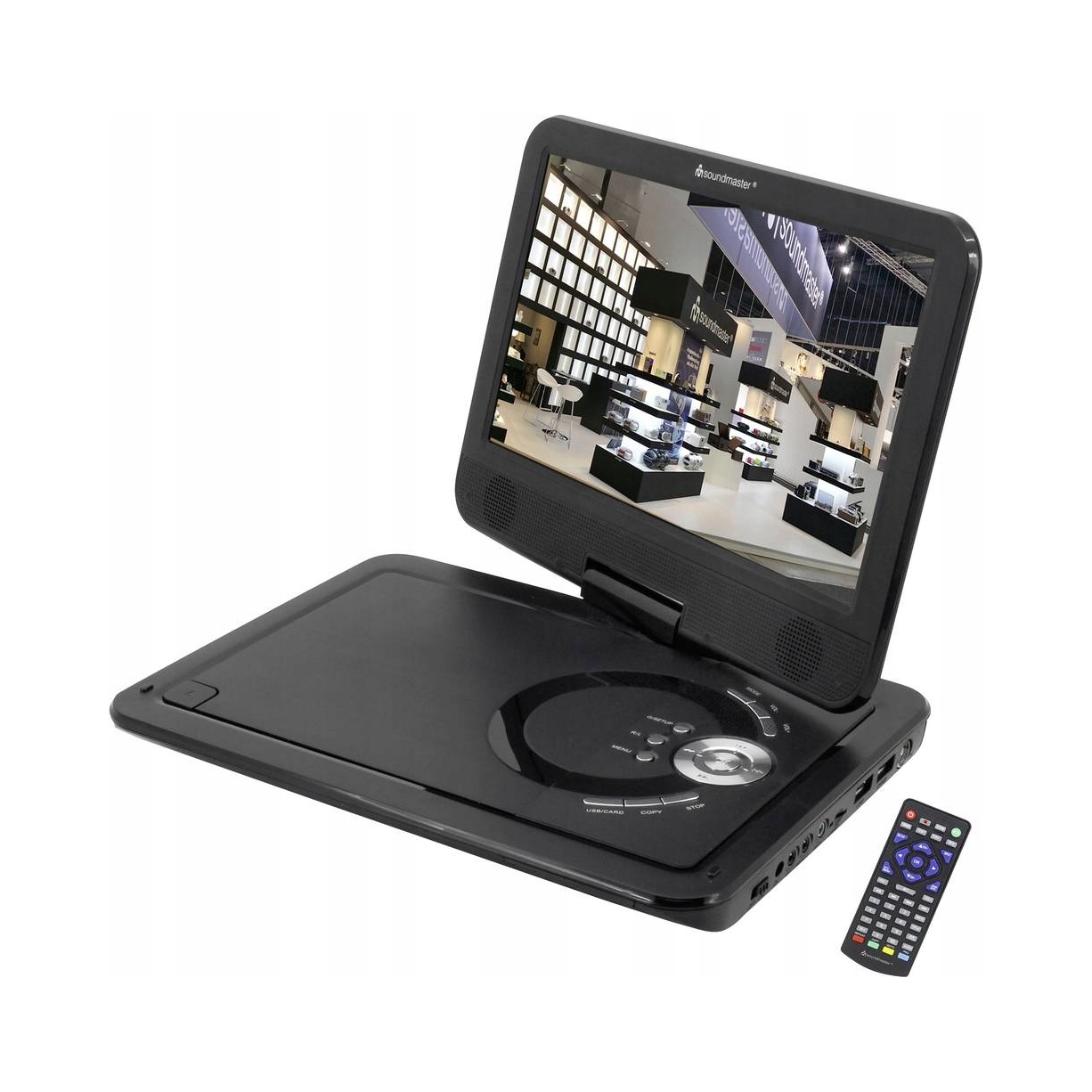 Prenosný DVD prehrávač Soundmaster PDB1910SW Tv tuner DVB-T2 10.1"
