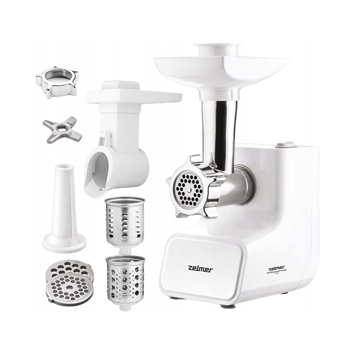 Maszynka do mielenia mięsa Zelmer Zmm 3512B biały 1500 W