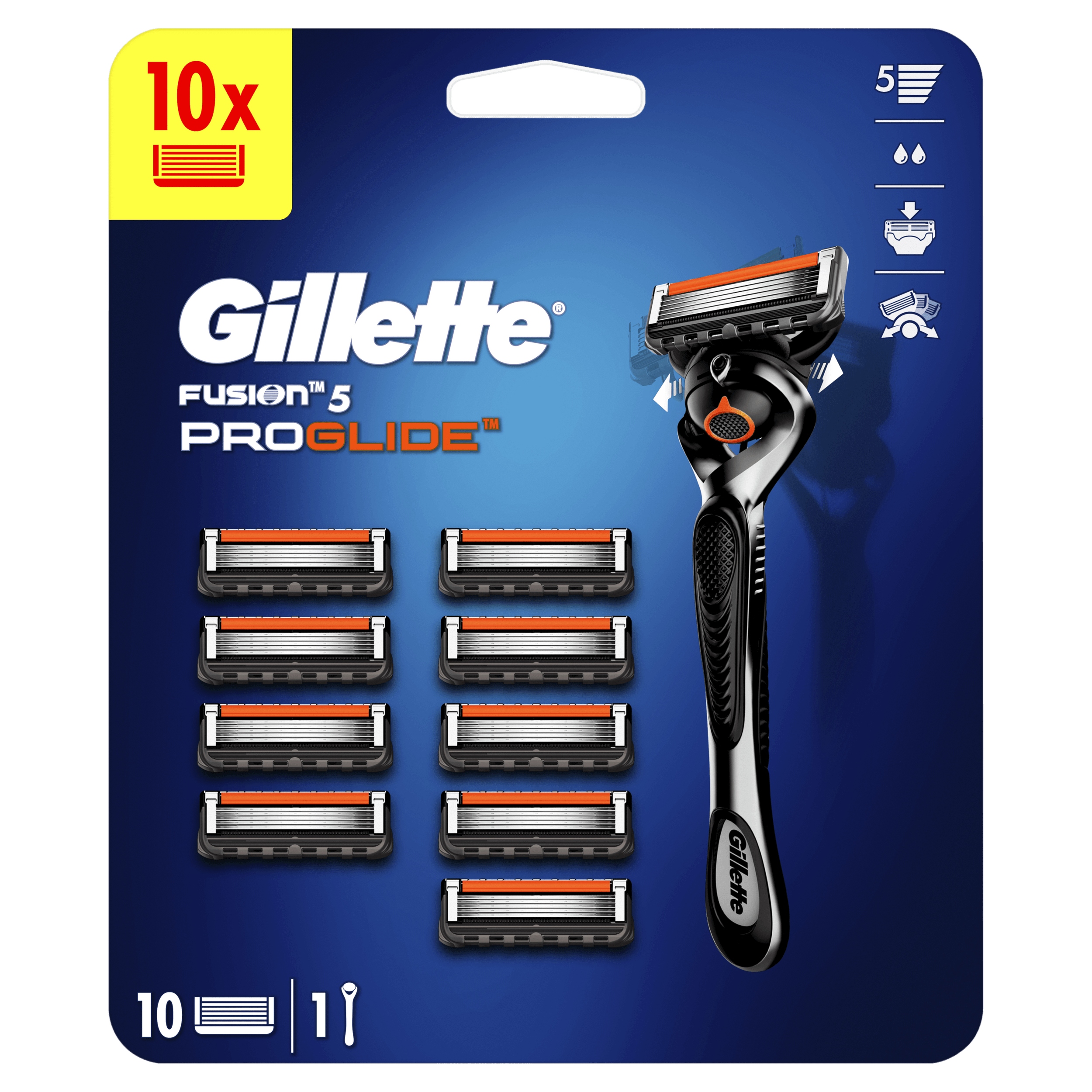 

Gillette ProGlide Maszynka do golenia 10 Ostrzy