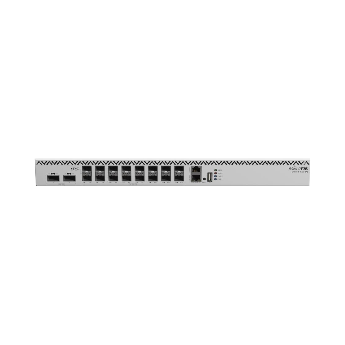 Router prepínač MikroTik CRS518 16XS-2XQ-RM 600 Gbps