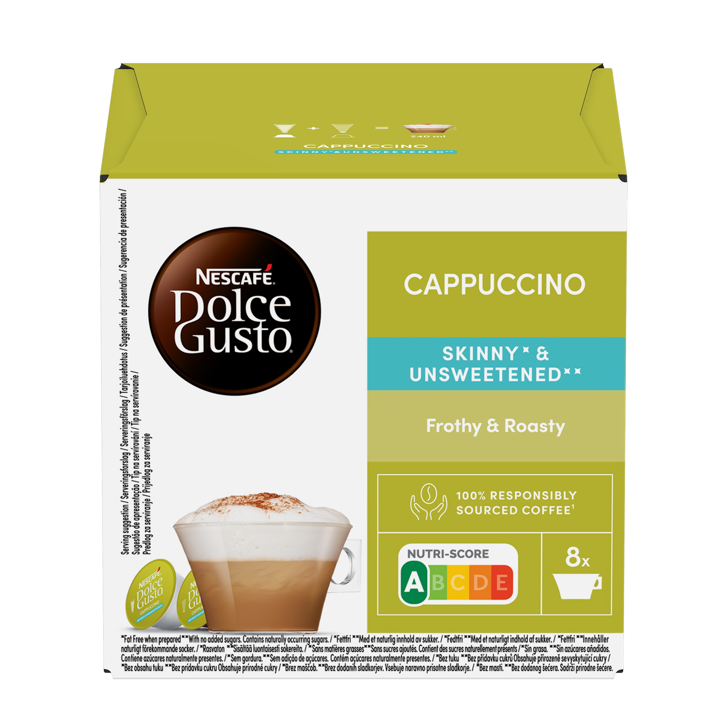 Kapsle pro Dolce Gusto Nescafe Dolce Gusto Cappuccino Skinny &