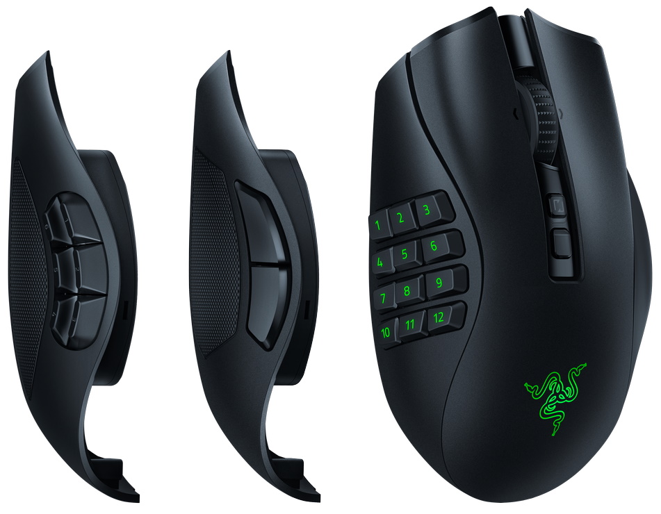 Myszka bezprzewodowa Razer Naga V2 Pro ergonomiczna mysz do gier Mmo