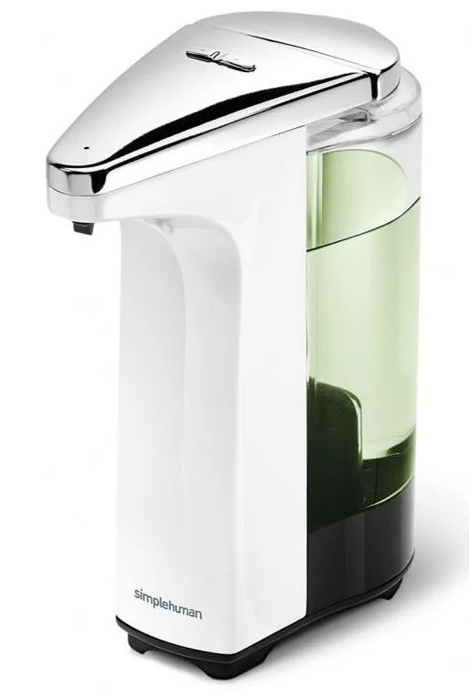 simplehuman Automatický dávkovač na tekuté mydlo biely