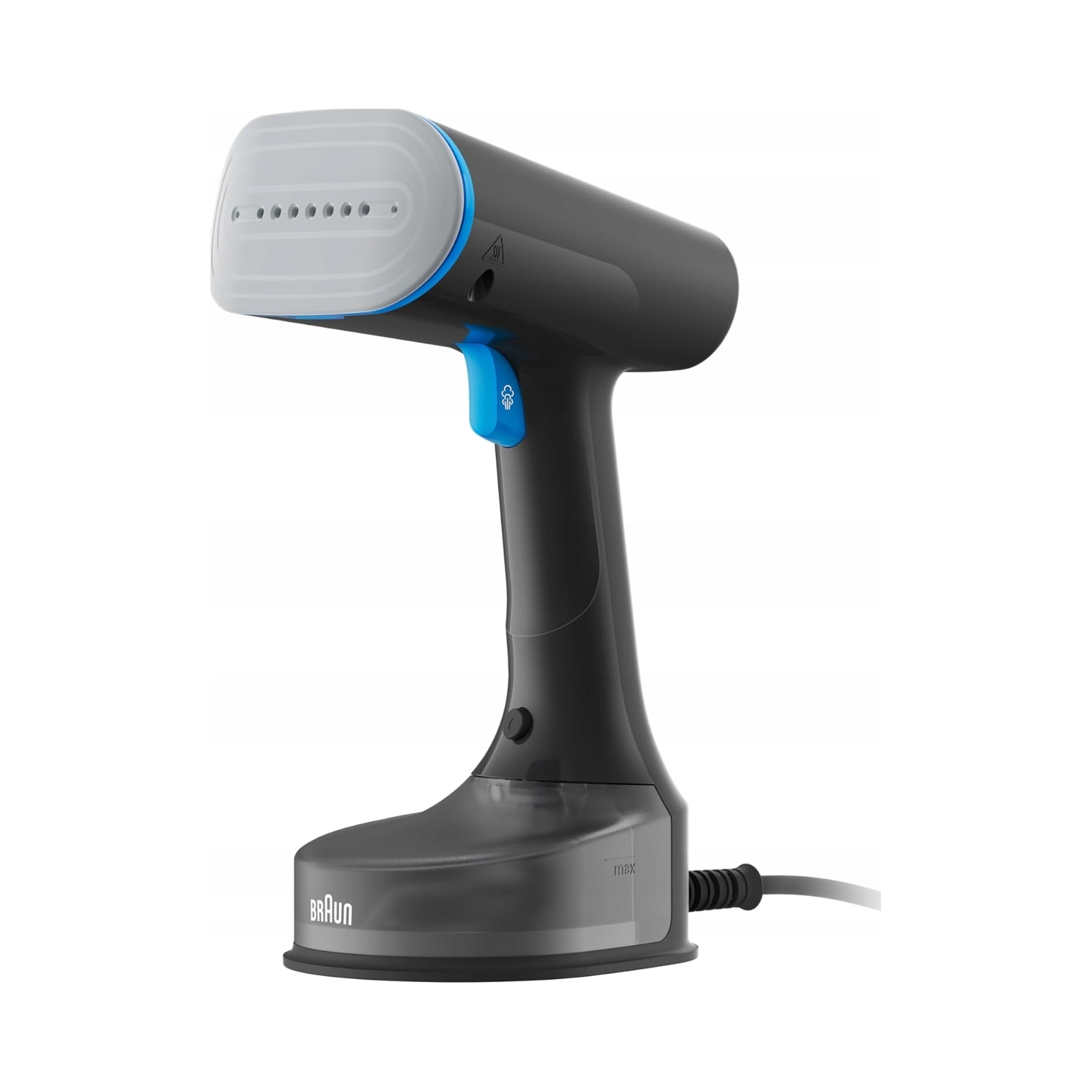 BRAUN QuickStyle 5 GS5031BL Steamer 1200W 25g/min 150ml 45s CzarnoNiebieski — miniatura 8