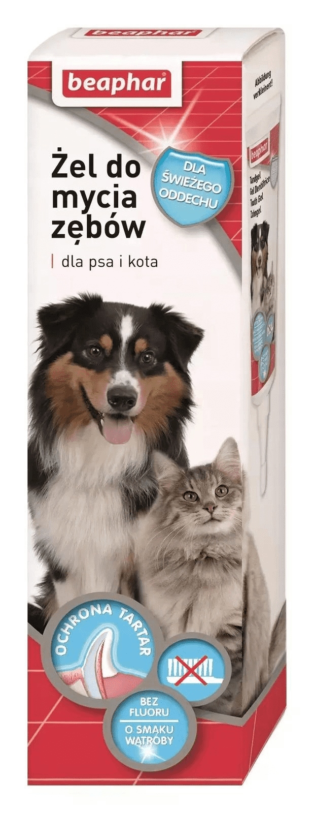 

Żel do mycia zębów dla psa i kota Beaphar 100g