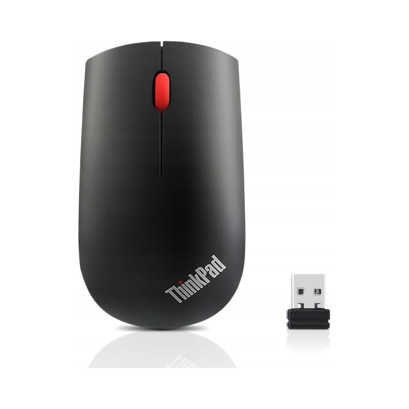 Mysz bezprzewodowa Lenovo ThinkPad Wireless Mouse 1200 dpi, Usb, czarna