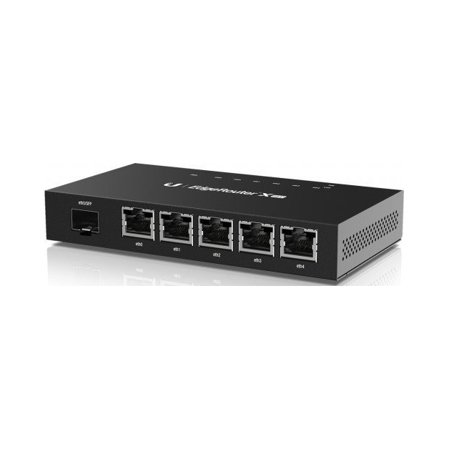 Káblový router Ubiquiti Er-x-sfp EdgeRouter 5xLAN Sfp