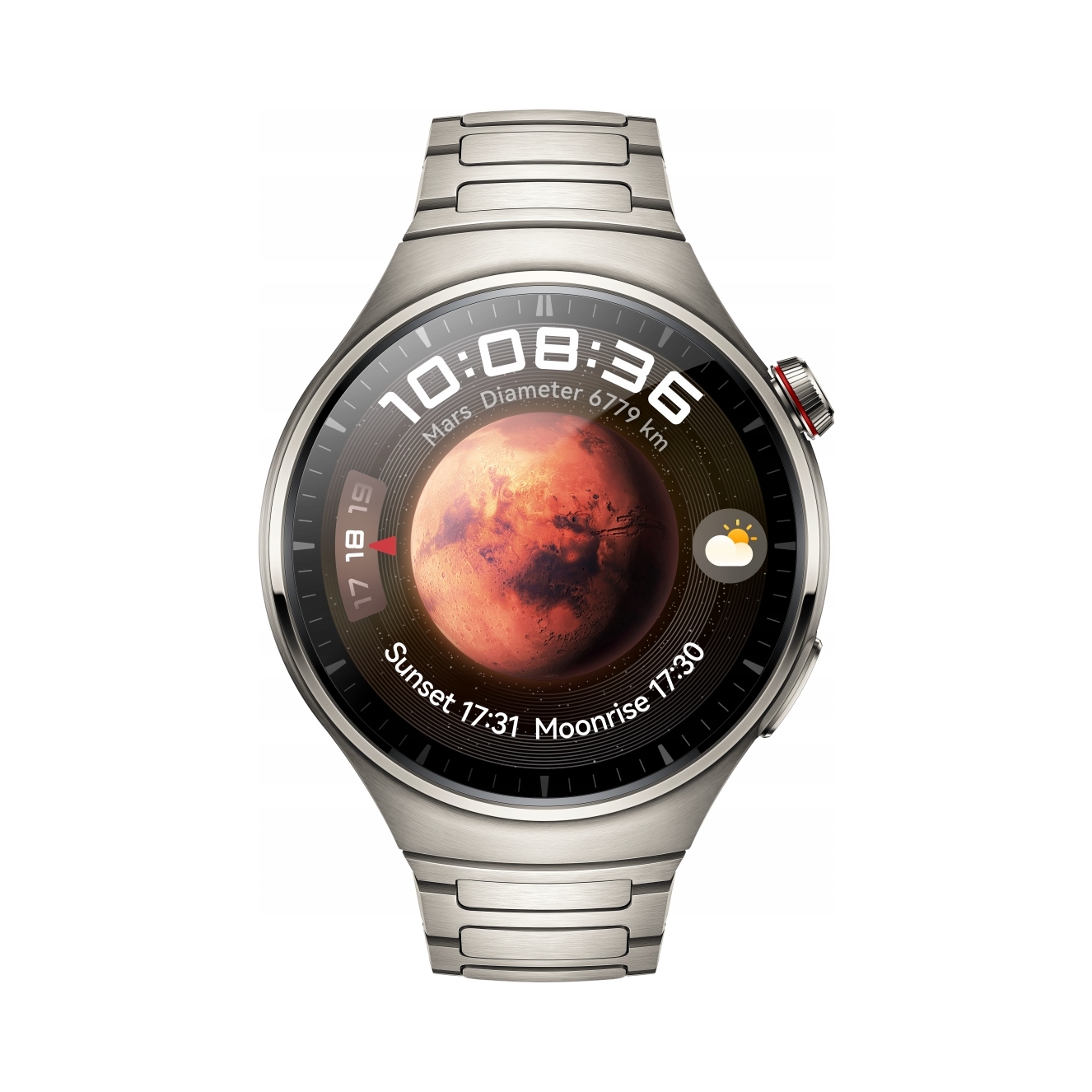 Smartwatch Huawei Watch 4 Pro Elite bransoleta tytanowa