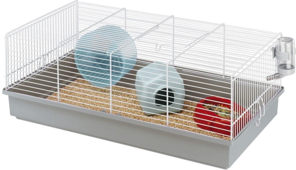 Levně Ferplast klec Hl Criceti 11 bílá 57,5x31x23cm